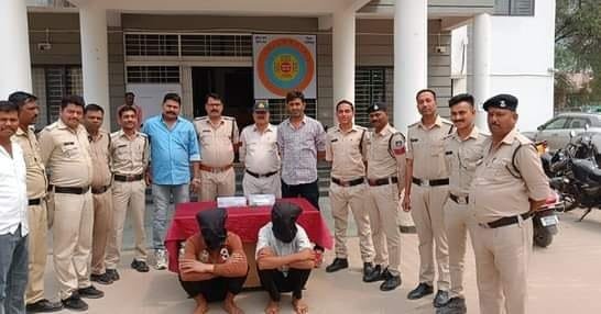 अवैध मादक पदार्थ के खिलाफ नरसिंहपुर पुलिस का एक्शन – 10 किग्रा गांजा जब्त